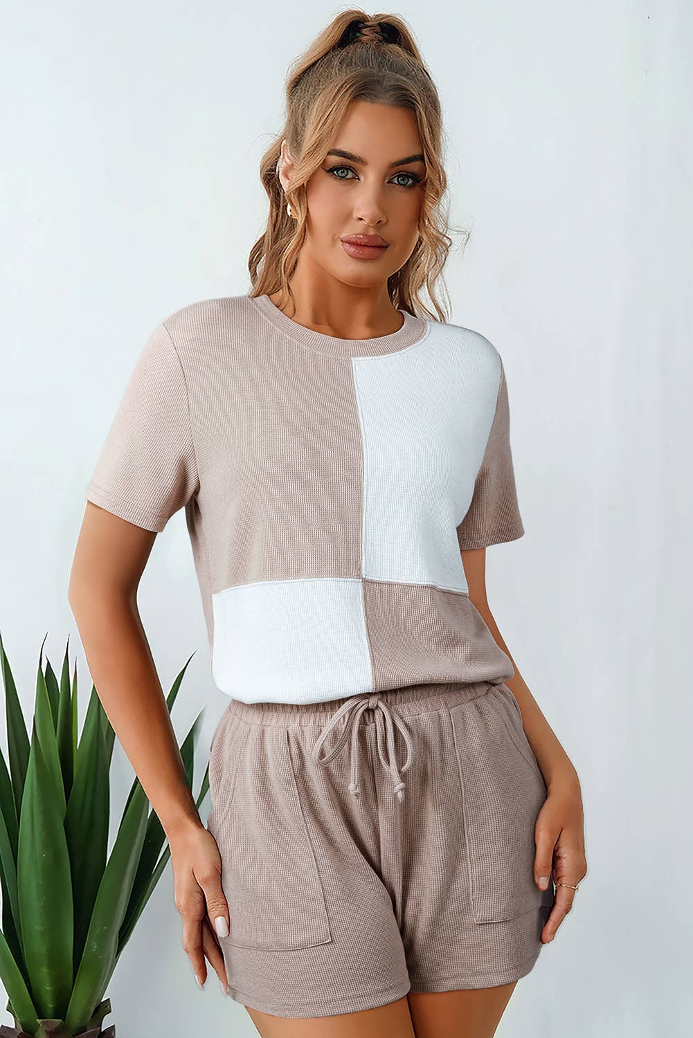 Color Block Cozy Set