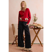 Load image into Gallery viewer, Midnight Lace Dot Pants
