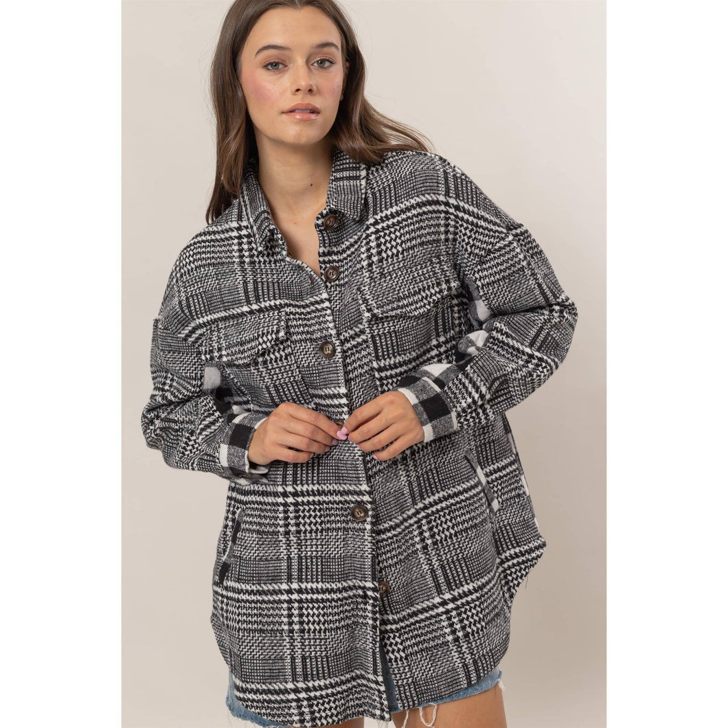 Midnight Mixer Shacket