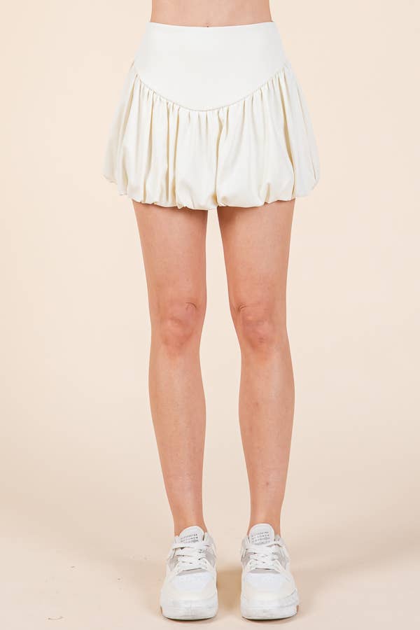 Seashell Skies Balloon Mini Skirt