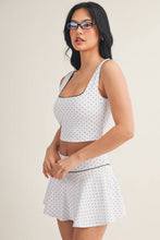 Load image into Gallery viewer, Dot Darling Crop Tank
