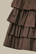 Load image into Gallery viewer, Chocolate Ruffle Skort
