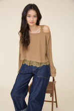 Load image into Gallery viewer, Lace Darling Knit Top
