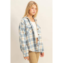 Load image into Gallery viewer, Blue Horizon Shacket

