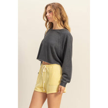 Load image into Gallery viewer, Laid Back Crop Sweatshirt
