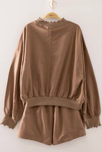 Load image into Gallery viewer, Lace &amp; Latte Lounge Set
