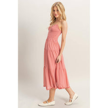 Load image into Gallery viewer, Sunset Kisses Midi Dress
