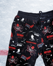 Load image into Gallery viewer, Cozy Faceoff Bamboo Unisex Loungepants ❄️🏒
