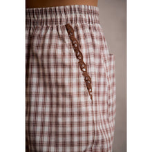 Load image into Gallery viewer, Cocoa Lace Trim Pants

