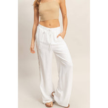 Load image into Gallery viewer, Lace &amp; Leisure Wide Leg Pants
