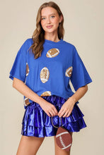 Load image into Gallery viewer, Touchdown Sparkle Tee
