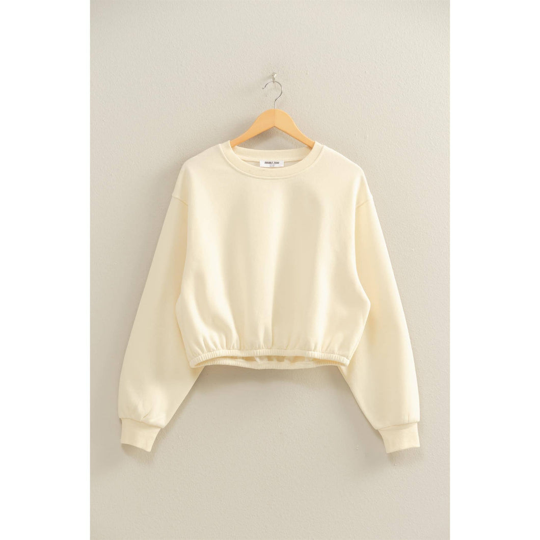 The Foundation Cropped Sweatshirt - Design Included