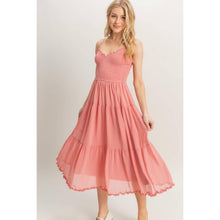 Load image into Gallery viewer, Sunset Kisses Midi Dress
