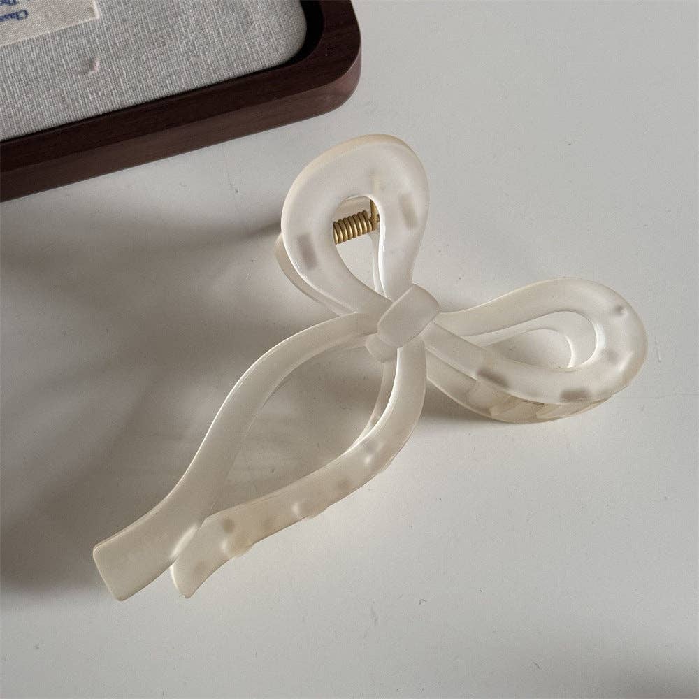 Ladies Simple Fashionable Bow Hair Clip