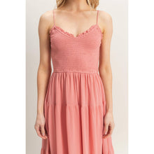 Load image into Gallery viewer, Sunset Kisses Midi Dress
