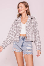 Load image into Gallery viewer, Fireside Plaid Shacket
