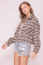 Load image into Gallery viewer, Fireside Plaid Shacket
