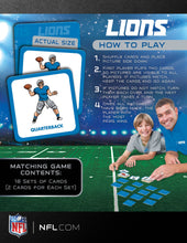 Load image into Gallery viewer, Detroit Lions Matching Game
