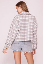 Load image into Gallery viewer, Fireside Plaid Shacket
