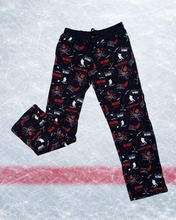 Load image into Gallery viewer, Cozy Faceoff Bamboo Unisex Loungepants ❄️🏒
