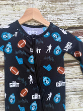 Load image into Gallery viewer, PRE-ORDER Kickoff Cozy Baby Boy Sleeper
