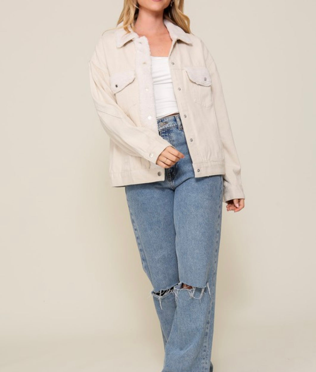 Rustic Chic Denim Jacket