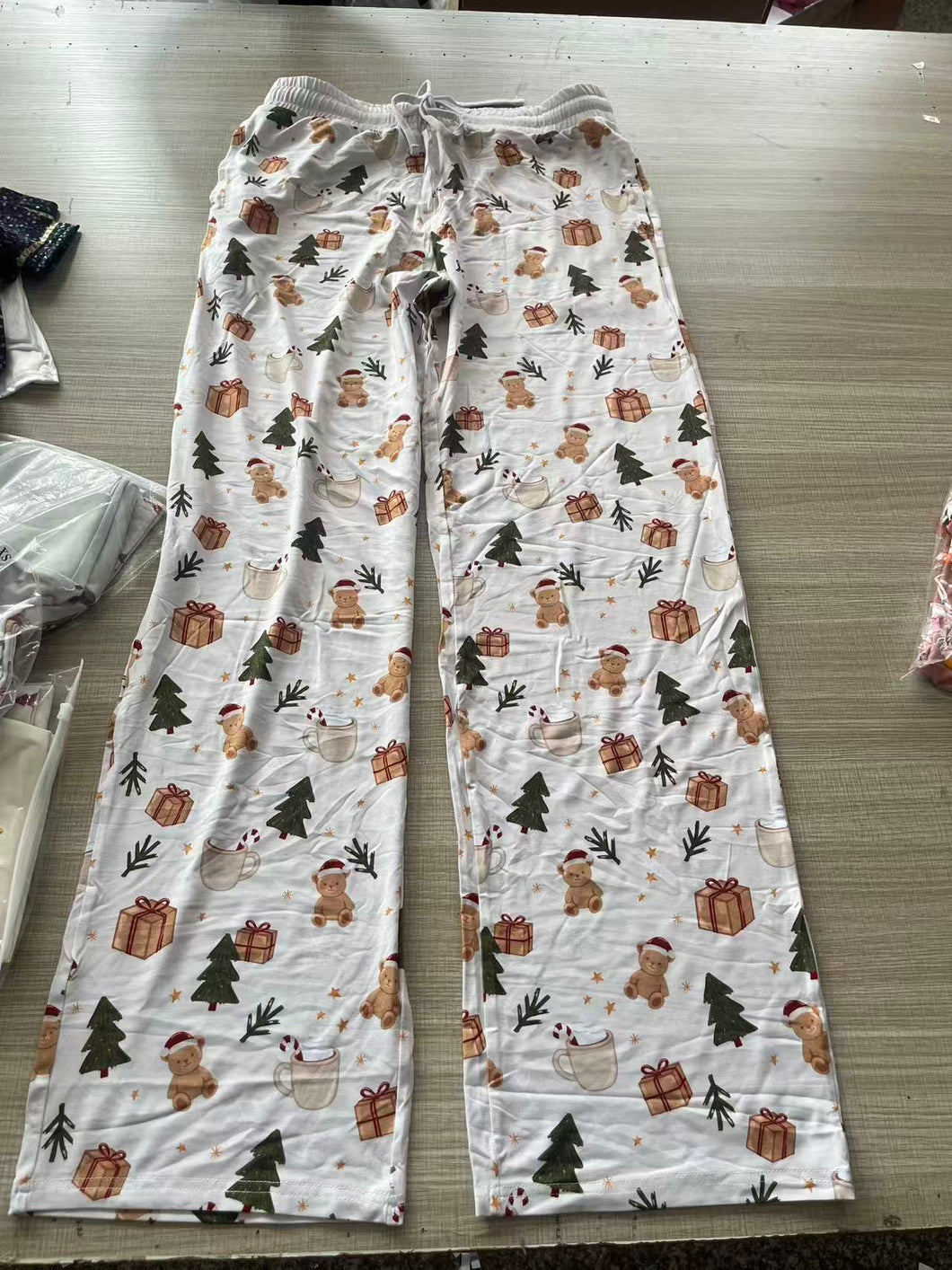 Cozy Christmas Crew Men’s Bamboo Lounge Pants