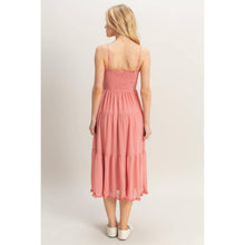 Load image into Gallery viewer, Sunset Kisses Midi Dress
