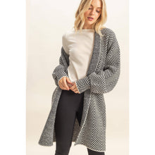 Load image into Gallery viewer, Herringbone Haven Cardigan
