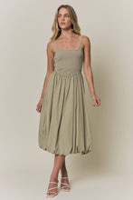 Load image into Gallery viewer, Sage in Bloom Bubble Dress
