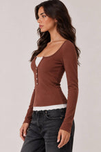 Load image into Gallery viewer, Lace &amp; Layer Long Sleeve
