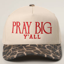 Load image into Gallery viewer, Pray Big Trucker Hat
