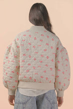 Load image into Gallery viewer, Petals &amp; Promises Quilted Jacket

