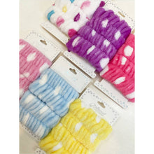 Load image into Gallery viewer, 2-pc Polkadot Face Wash Wristband Set
