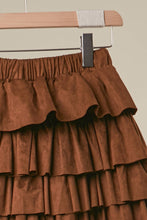 Load image into Gallery viewer, Chocolate Ruffle Skort
