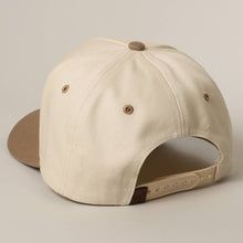 Load image into Gallery viewer, RUNNING ON COFFEE 3D Letter Embroidered Two-Tone Trucker Hat
