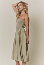 Load image into Gallery viewer, Sage in Bloom Bubble Dress
