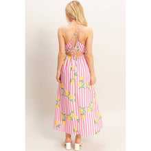 Load image into Gallery viewer, Pink Lemonade Midi Dress
