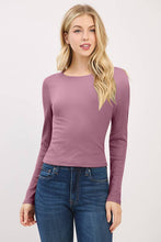 Load image into Gallery viewer, Mauve Muse Long Sleeve Top
