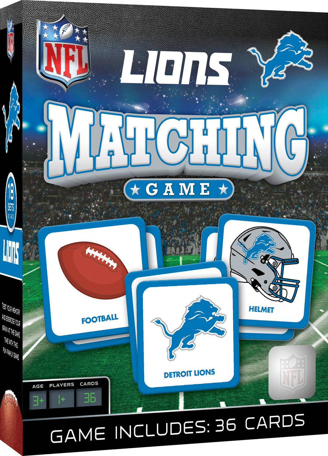 Detroit Lions Matching Game