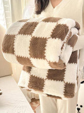 Load image into Gallery viewer, Color Block Fleece Blanket
