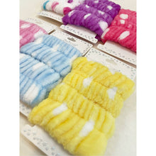 Load image into Gallery viewer, 2-pc Polkadot Face Wash Wristband Set
