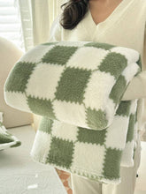 Load image into Gallery viewer, Color Block Fleece Blanket
