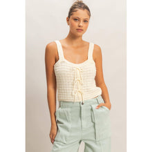 Load image into Gallery viewer, Harbor Lace-Up Tank
