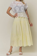 Load image into Gallery viewer, Buttercup Bloom Midi Skirt
